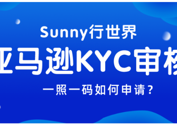 亚马逊欧洲站卖家资质审核（KYC）补充资料更新？传说中的一照一码应该如何申请？