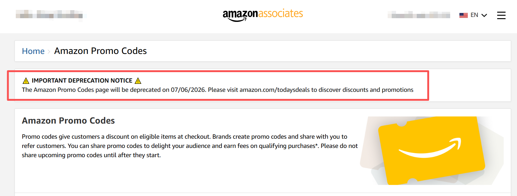 Promo Codes 下线只是表象，Amazon 真正想收回的是"流量"