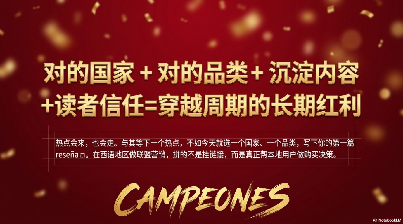 西班牙夺冠之后:小白如何抓住西语地区的联盟营销机会(联盟客视角)
