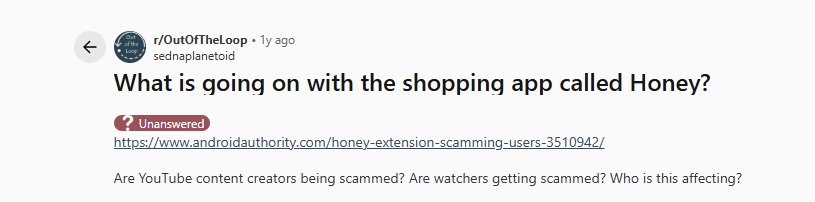 Paypal 回应Honey风波，Impact突然出手，Reddit万条热评炸锅