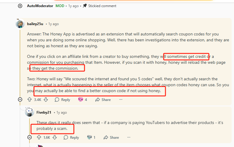 Paypal 回应Honey风波，Impact突然出手，Reddit万条热评炸锅