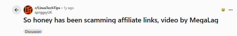 Paypal 回应Honey风波，Impact突然出手，Reddit万条热评炸锅