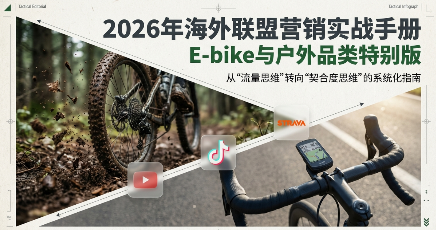 2026年，联盟营销&Ebike媒体红人博主如何开展合作？（抄作业）