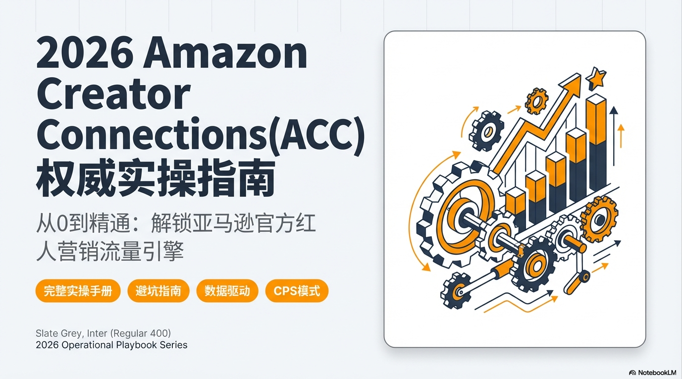 2026玩转亚马逊ACC：从0到1站外实战指南